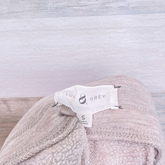 LOU & GREY Butter Soft Jogger Sweatpants Beige Casual Loungewear Womens Small - Picture 5 of 6